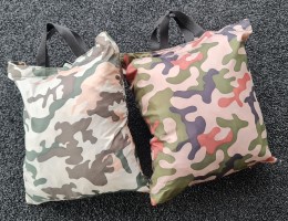 Kayak camo skirt bags for single seater folding kayaks, Polish Pantera Summer and Winter Patterns