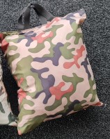 Kayak camo skirt carry bag for single seater folding kayaks, Polish Pantera Woodland Pattern